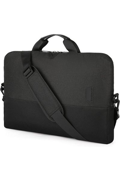 BAGSMART حقيبة كمبيوتر محمول مقاس 15.6 بوصة للسفر والعمل