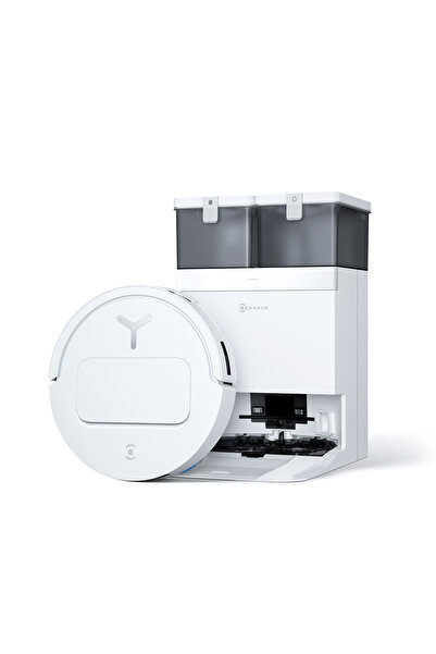 Ecovacs Deebot T50 Pro Omni Beyaz Robot Süpürge ve Paspas 15000 Pa Emiş Gücü