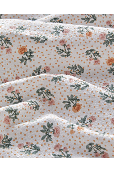 English Home Crispy Dots Ecosoft Tek Kişilik Pike 150x220 cm Yeşil