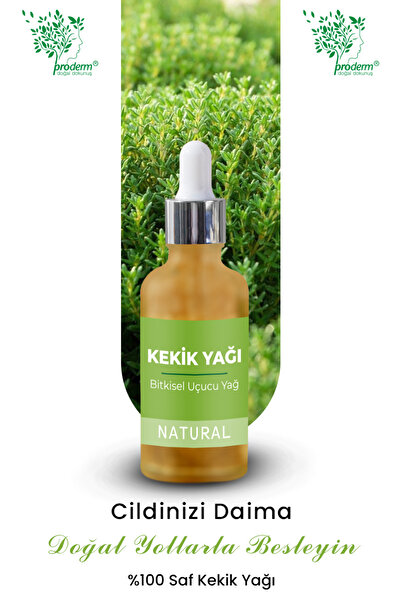 PRODERM Kekik Uçucu Yağı - %100 Saf Karvakrol Kekik Yağı - 30 ml (YÜKSEK CARV...