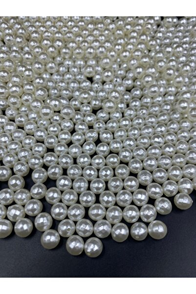 Hedef Bijuteri 100 جرام 10 ملم عالم اللؤلؤ، نموذج الأرض خرز اللؤلؤ بلون كريمي...