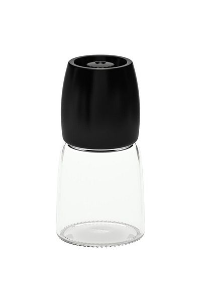 IKEA IKEA 365+ IHÄRDIG Spice Mill – 12.5 cm Black, Adjustable, Ceramic Grinder,