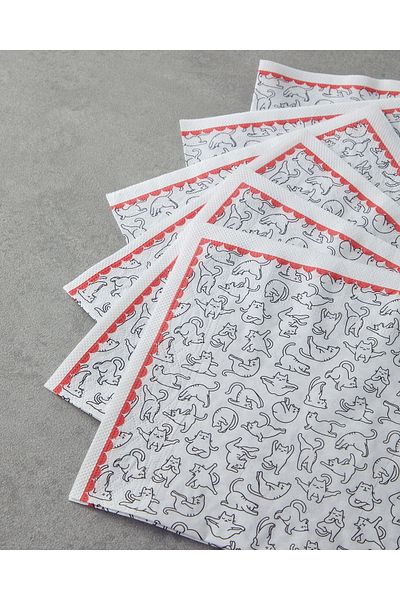 English Home Colored 33X33 cm Paper Napkins 20 Kittenly Paper
