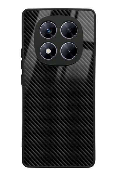 Spoyi Xiaomi Redmi Note 14 Pro 4G Carbon Tasarımlı Glossy Telefon Kılıfı