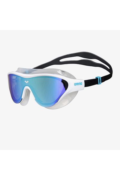 ARENA The One Mask Unisex Mirrored Blue Training Glasses