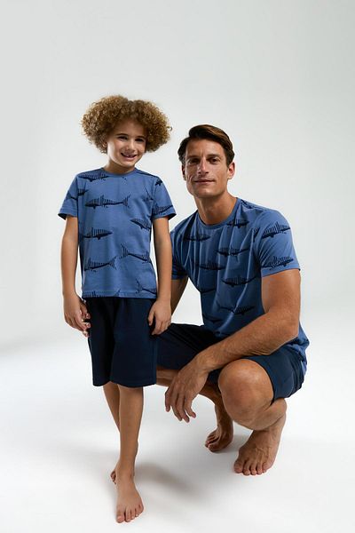 Arnetta Father Son Set, Father and Child Pajamas Priced Individually
