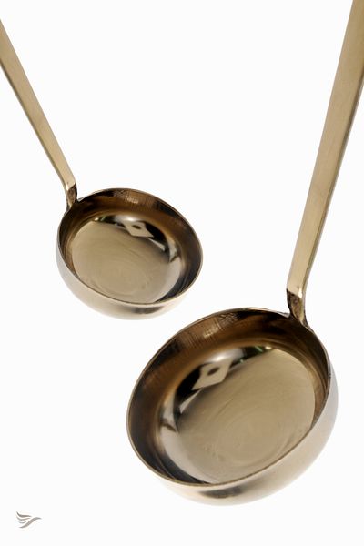 rubihome Lux Gold Ladle Sauce and Food Ladle