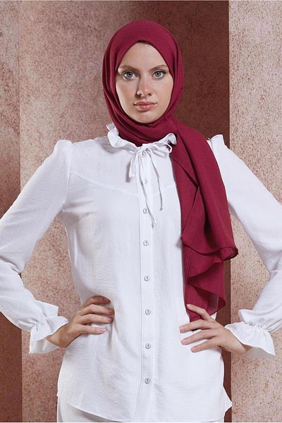 Alvina ALVINA Crepe Shawl 8138 - Potrivire confortabilă