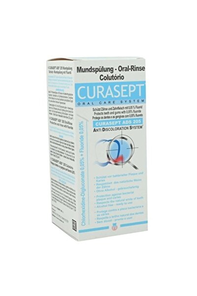 CURASEPT غسول الفم كورابروكس خالي من الكحول 0.05%، 200 مل
