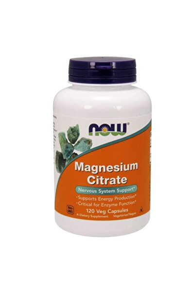 Now كبسولات سترات المغنيسيوم من فودز، 400 ملغ، 120 كبسولة