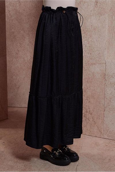 Alvina 60567 Model Shiny Fabric Skirt