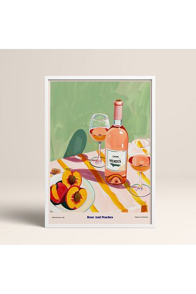 HOMEPACK Pictură cu un singur cadru din lemn Pictură poster dintr-o bucată TK/1410