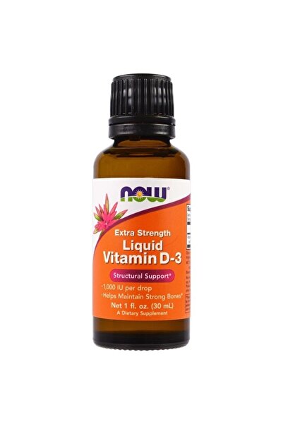 Now Foods - Liquid Vitamin D3 Extra Strength 1000 Iu (1FL. OZ)