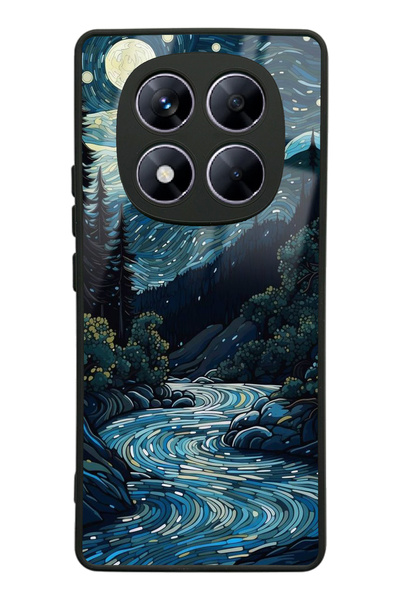 Spoyi Xiaomi Redmi Note 14 Pro 5g Night Design Glossy Phone Case