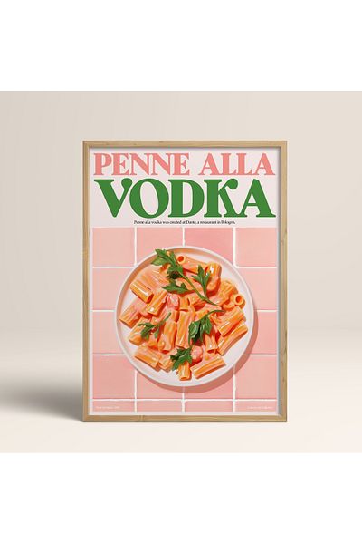 HOMEPACK Единична картина в дървена рамка, единичен плакат, картина TK/1401