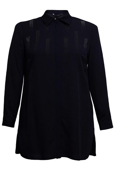 Alvina Large Size Stone Detailed Tunic 20397