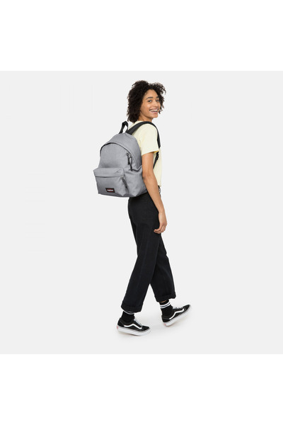 Eastpak Unisex šedý polstrovaný batoh Pak'r