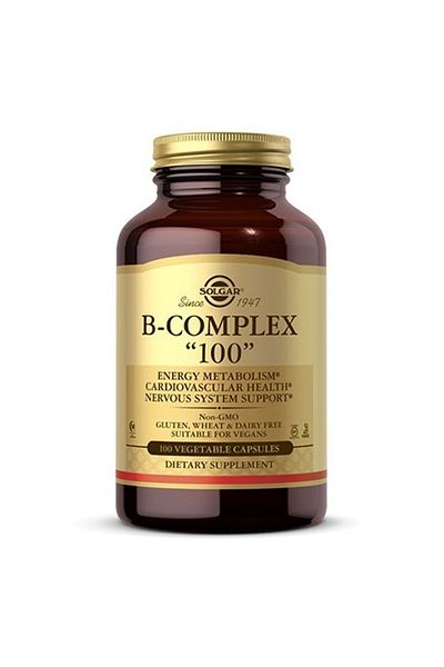 Solgar B-complex "100" Vegetable Capsules 100's