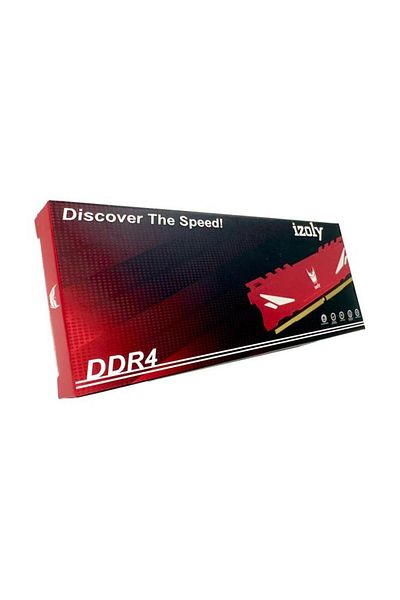 IZOLY ذاكرة وصول عشوائي مكتبية سعة 16 جيجابايت Ddr4 3200 ميجا هرتز Cl22 1.2 فولت مع مبرد للألعاب
