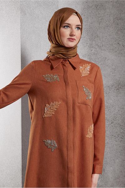 Alvina 45062 Model Bead Printed Tunic