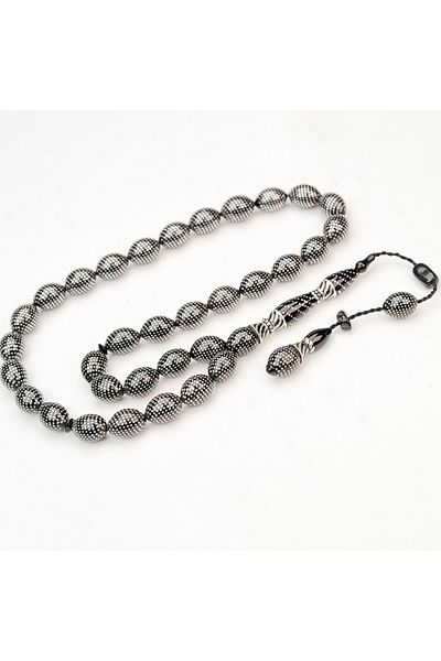 Skygo Oltu Stone Dot Fountain Nightingale Embroidered Rosary