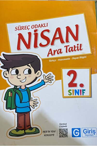 Giriş Yayınları 2.SINIF NİSAN ARA TATİL KİTABI