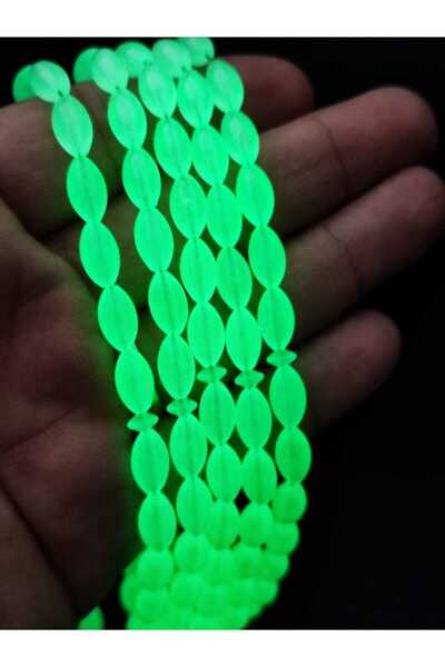 Lio20 Set of 5 Barley Cut Cat's Eye Prayer Beads Gift Accessory Prayer Beads