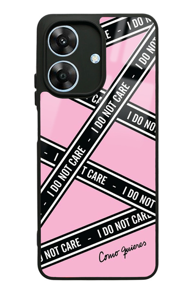 Spoyi Oppo Realme Note 60 I Don'T Care Design Glossy Phone Case