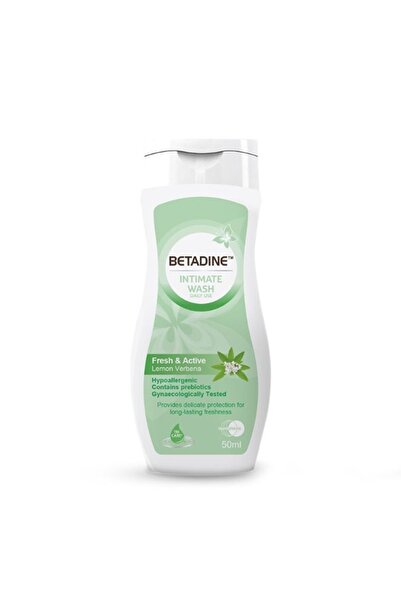 BETADINE غسول حميمي - منعش وفعال برائحة الليمون، 50 مل