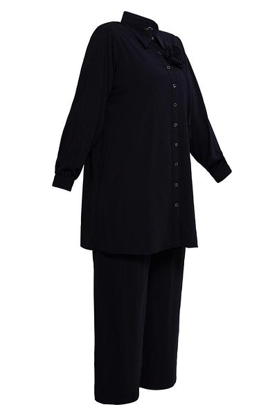 Alvina Σετ με παντελόνι Plus Size - Μοντέλο 20519