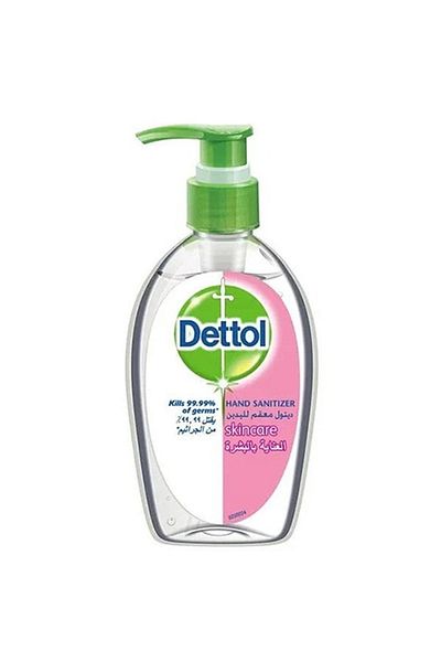 Dettol Skincare Hand Sanitizer For 100% Better Germ Protection & Personal Hygiene, 200ml