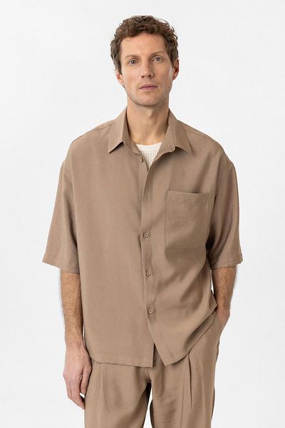 Antioch Mink Relaxed Short Sleeve Men's Shirt