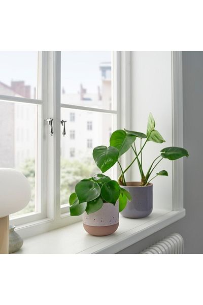 IKEA BUSKKAPRIFOL Plant Pot (Beige, 12 cm) – Stylish & Durable Indoor/Outdoor Planter