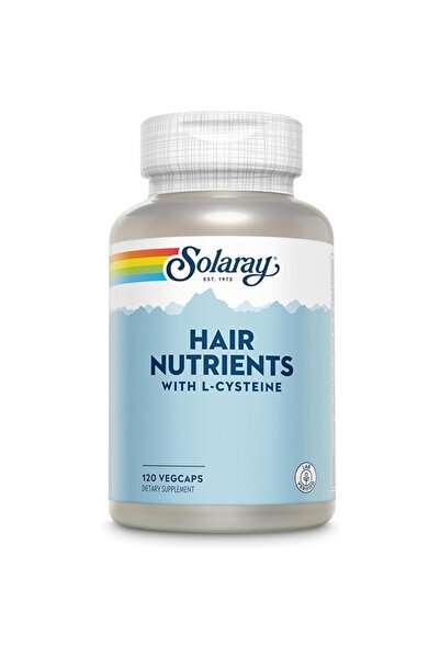 Solaray مغذي للشعر، 60 كبسولة نباتية