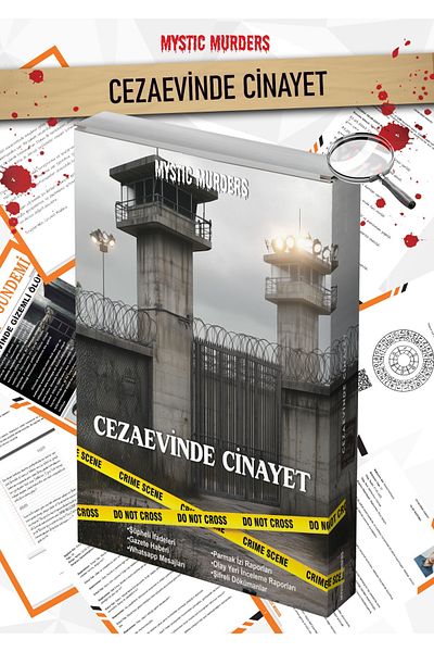 Planet Butik Detective Murder Solving Game - Murder in the Penal Institution