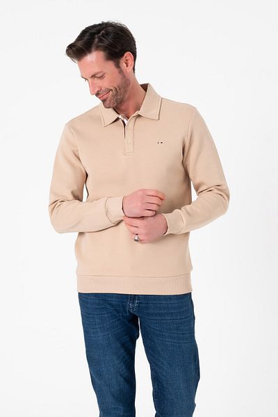 Tony Montana Ανδρικό φούτερ με βαμβακερό γιακά Polo Regular Fit-SW-1101