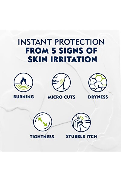 NIVEA رغوة حلاقة نيفيا للرجال، برائحة البابونج والهاماميليس للبشرة الحساسة، 200 مل