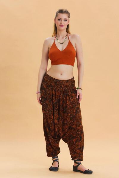 Los banditos Gipe Detailed Women's Shalwar with Elastic Pockets