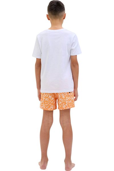 Jack & Jones Short JACK &JONES Maui Swim Novelty AOP JNR - 12273843-Cashmere Blue