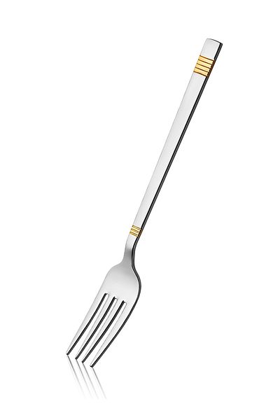 Avcı Duru Gold 6 Pieces Dessert Fork 18/10 Stainless Steel 2.5 mm
