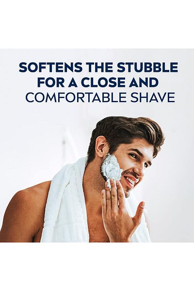 NIVEA رغوة حلاقة نيفيا للرجال، برائحة البابونج والهاماميليس للبشرة الحساسة، 200 مل