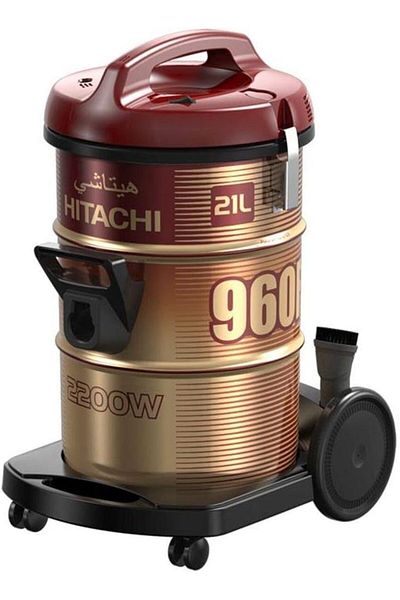 HITACHI Canister Vacuum Cleaner 2200W CV960F Wine Red