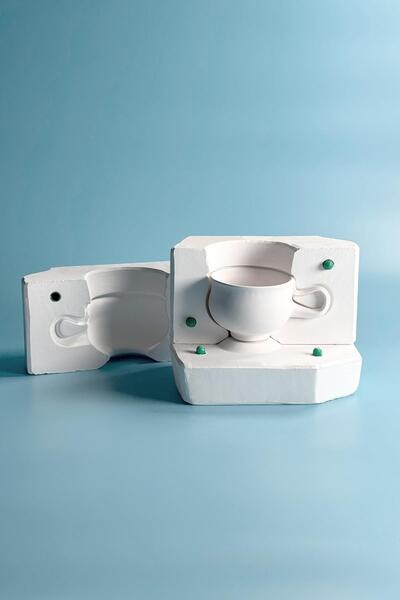 Ref-San İngiliz Çay Fincanı - Alçı Kalıp