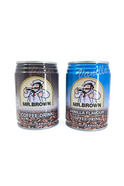 Bıyıklı Tobacco Mr Brown Sade / Vanilyalı - Sütlü ve Şekerli Kahveli İçecek (...