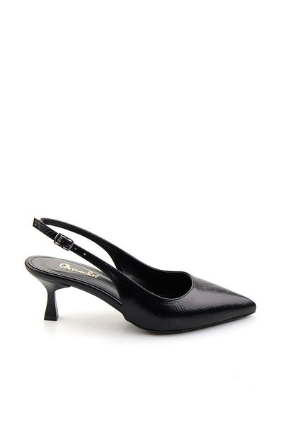 Bambi Black Women's Classic Heeled Shoes K01209076207