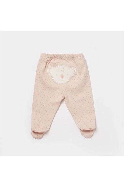 Biorganic Pink Koala Jungle Booties Trousers