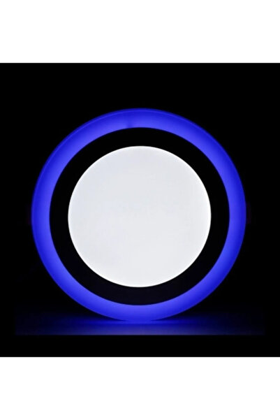 Hero Led 9 Watt 6+3 Çift Renkli Led Panel Spot Lamba Mavi-Beyaz