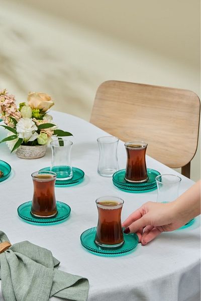Karaca Massimo 12 Piece Tea Set for 6 People