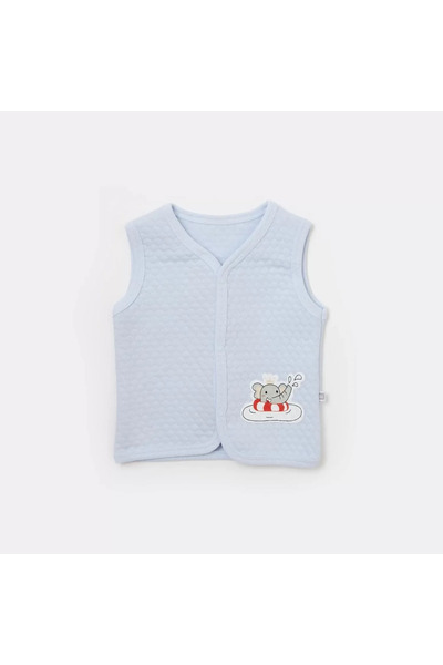 Bibaby Swimming Elephant Kapitone Yelek 61477 Mavi