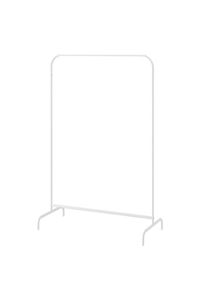 IKEA MULIG Clothes Rack (White, 99x46 cm)
